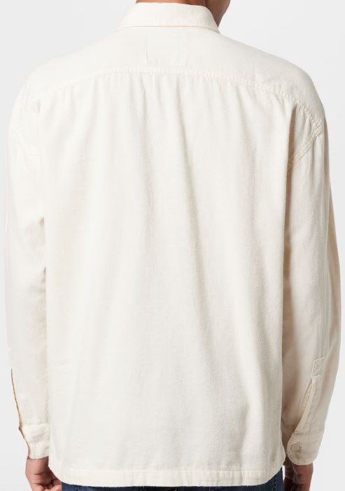 Hollister Hemd in Creme aus 100% Baumwolle für 13,95€ (statt 40€)