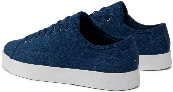 Tommy Hilfiger Modern Lightweight Linen Snk Sneaker in Dunkelblau für 54,40€ (statt 64€)