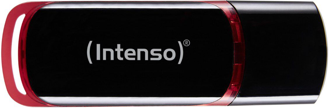 Intenso Business Line USB Stick mit 64GB in Schwarz Rot für 4,79€ (statt 8€)   lange Lieferzeit