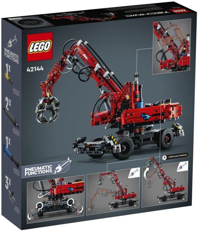 LEGO 42144 Technic Umschlagbagger mit 835 Teilen für 74,90€ (statt 85€)