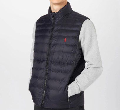 Polo Ralph Lauren Weste Terra in Schwarz & Navy für 211,65€ (statt 240€)