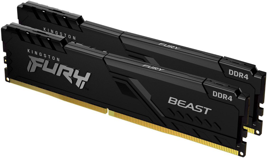 Kingston FURY Beast 64GB Dual Kit DDR4 3.600 RAM für 119,90€ (statt 155€)