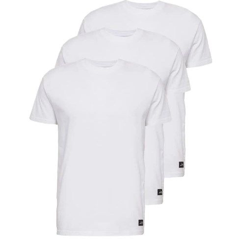 3er Pack Hollister Herren Shirts in Weiß für 17,16€ (statt 42€) S bis L
