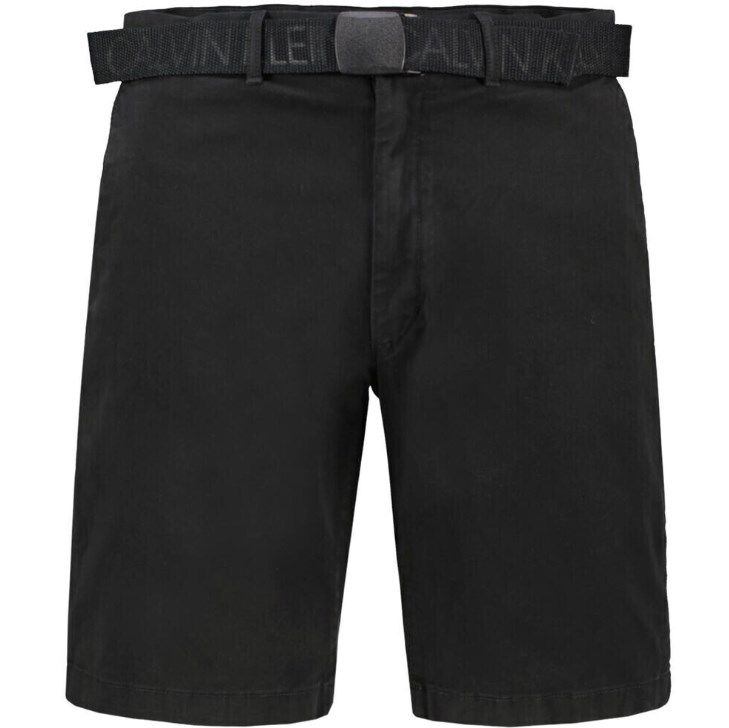 Calvin Klein Chinoshorts mit Gürtel in Schwarz ab 27,89€ (statt 43€)