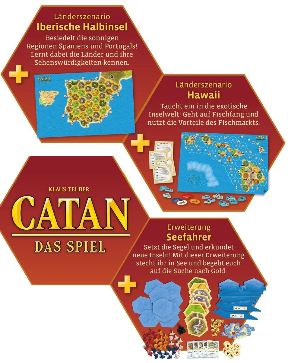 Die Siedler von Catan Starter Set 682101 für 23,99€ (statt 55€)