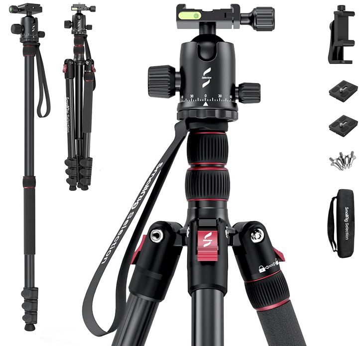 SmallRig Selection T200 Kamerastativ mit bis zu 205cm Höhe für 62,90€ (statt 83€)