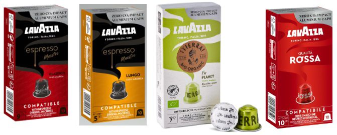 10er Lavazza Espresso Kapseln ab 2,39€ (statt 3,70€)  div. Sorten mit bis zu  35%