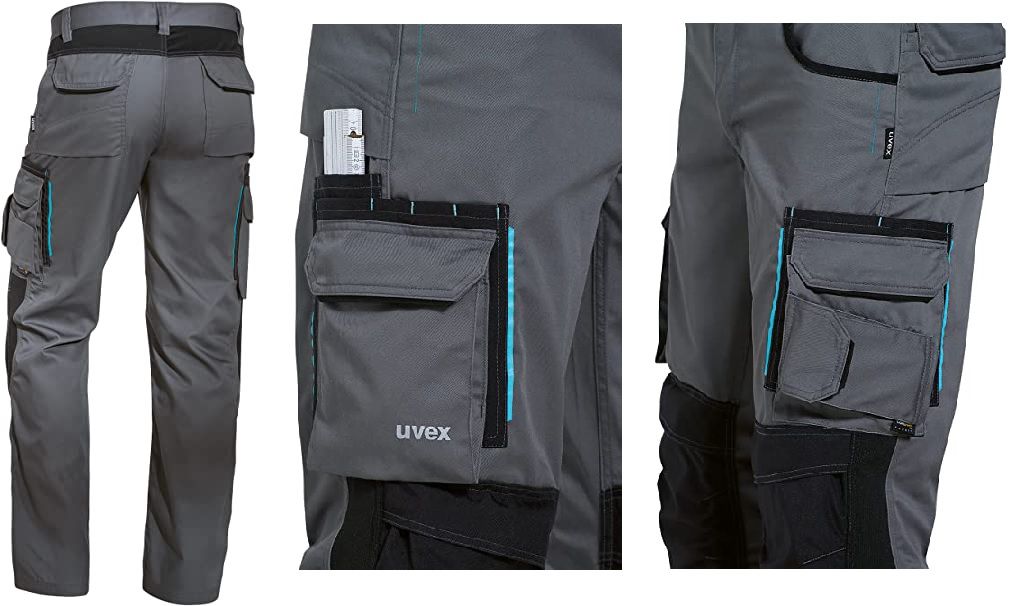 Uvex Tune Up atmungsaktive Herren Arbeitshose in verschiedenen Farben für 50,99€ (statt 74€)