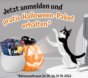 Mit dem FELIX® Club ein Halloween Paket gratis   nur für Neuanmeldungen