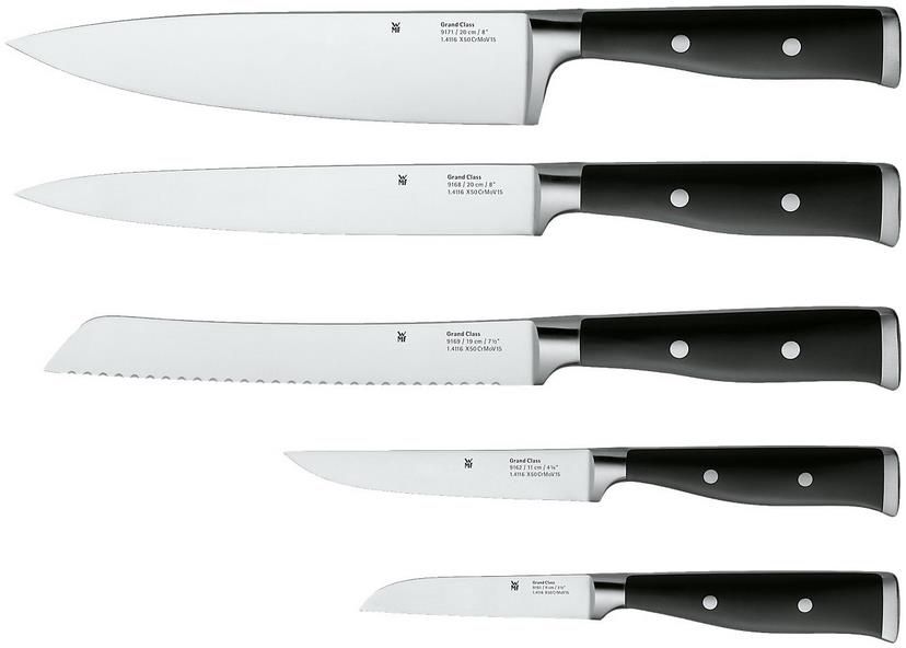 WMF Grand Class Messerset, 5 tlg. für 139,10€ (statt 179€)