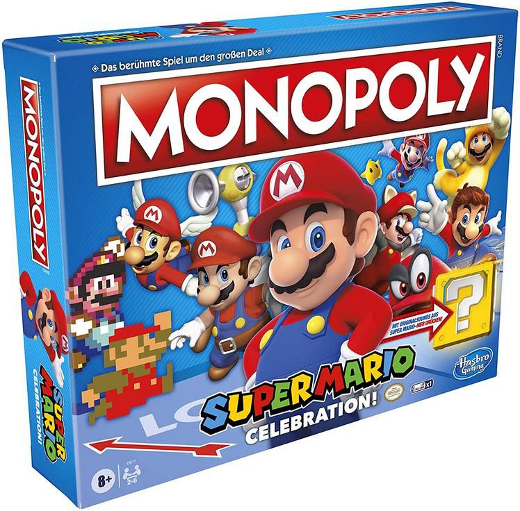 Monopoly Super Mario Celebration mit Soundeffekten aus dem Videospiel für 27,97€ (statt 35€)   Prime