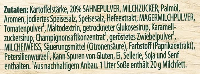 Knorr Rahm Soße in der Dose, 238g ab 2€ (statt 3€)   Prime Sparabo