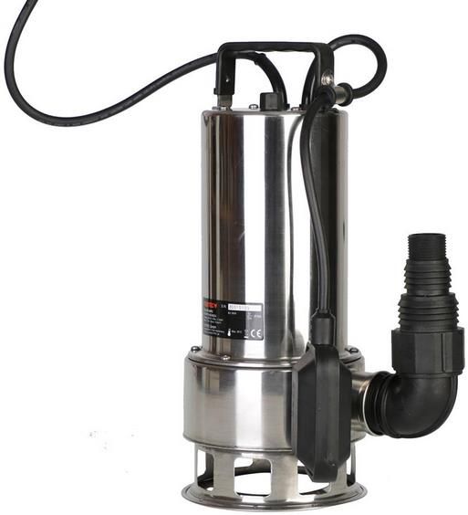 Fuxtec FX TP11000 INOX Schmutzwasserpumpe aus Edelstahl, 1.100 Watt für 57€ (statt 99€)