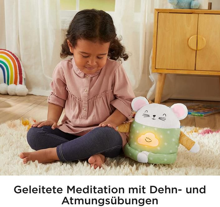 Fisher Price Meditations Maus, Entspannungs  & Schlafhilfe für Kinder für 21,19€ (statt 28€)   Prime