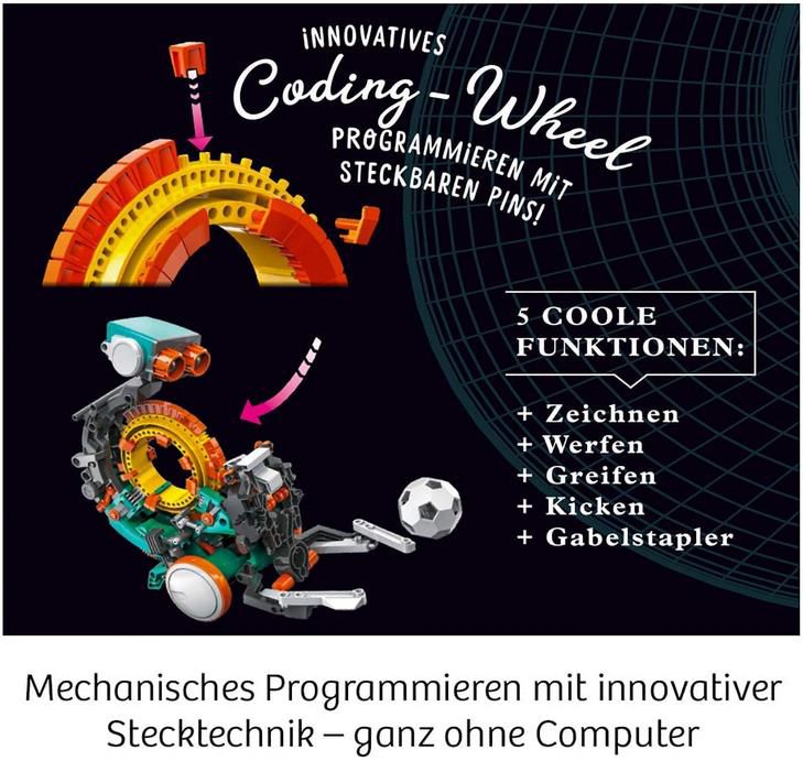 Kosmos 620646 Codix   Dein mechanischer Coding Roboter für 25€ (statt 37€)   Prime