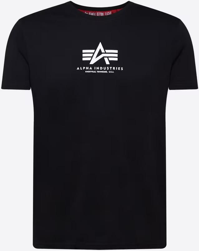 Alpha Industries Herren T Shirt in Schwarz oder Weiß für 17,91€ (statt 25€)