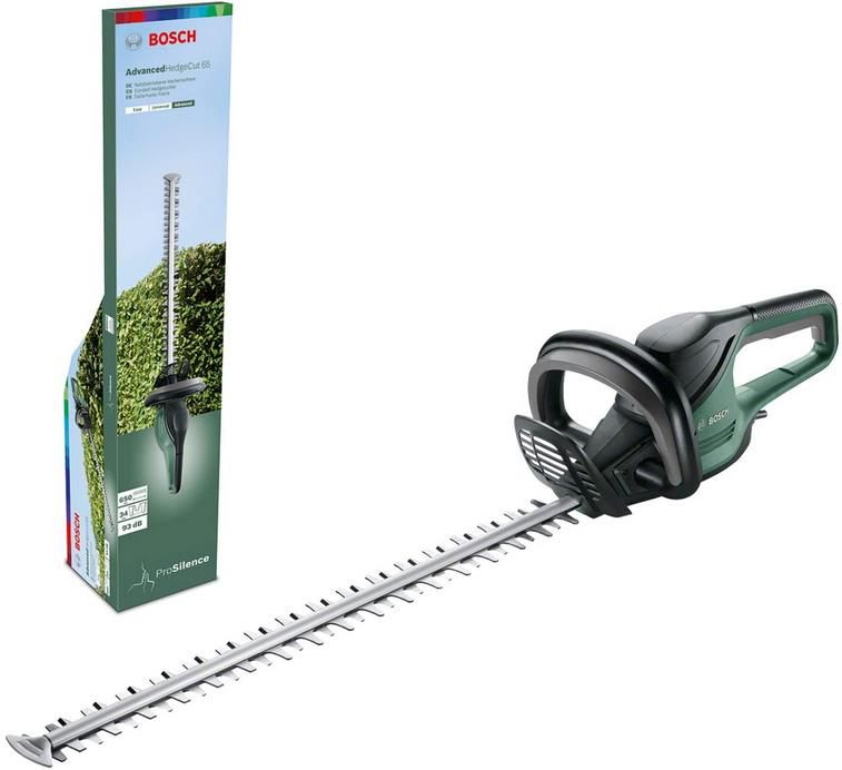 Bosch AdvancedHedgecut 65 Heckenschere, 500 Watt, 65cm für 124,95€ (statt 147€)