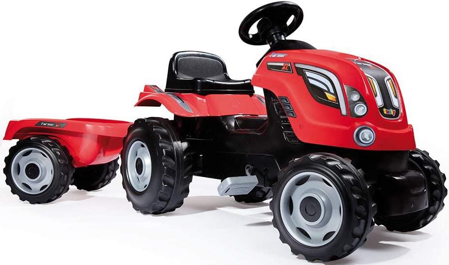 Smoby Kinder Traktor Farmer mit Anhänger für 50,42€ (statt 79€)