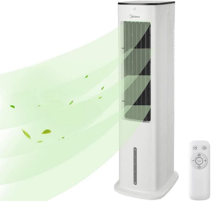 Midea AC100 20ARB Luftkühler mit Wasserkühlung, 355m³/h für 84,99€ (statt 126€)