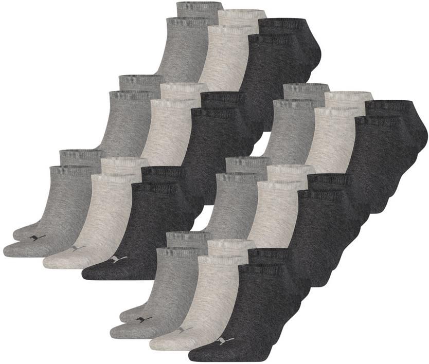 18er Pack Puma Plain Ecom Unisex Sneaker Socken für 25,49€ (statt 45€)