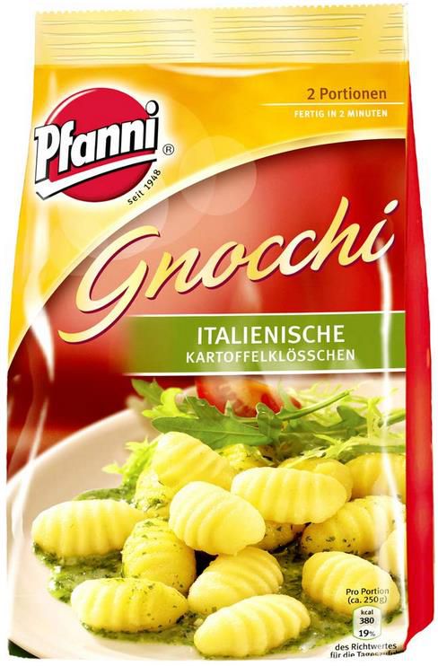 4x Pfanni Gnocchi Italienische Kartoffelklößchen, 500g ab 5,90€   Prime Sparabo