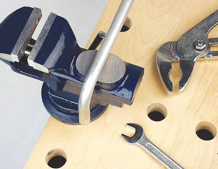 Brüder Mannesmann M 713 050 drehbarer Schraubstock für 14,64€ (statt 20€)
