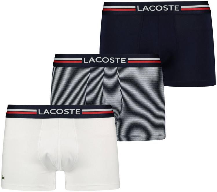 3er Pack Lacoste Trunk Herren Retropants für 39,85€ (statt 45€)