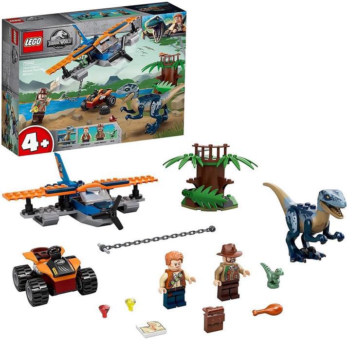 LEGO 75942 Jurassic World Velociraptor Set für 29,99€ (statt 40€)   Prime