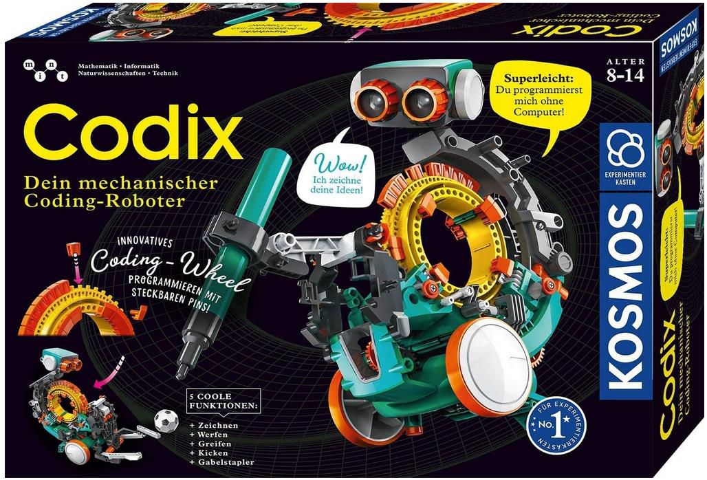 Kosmos 620646 Codix   Dein mechanischer Coding Roboter für 25€ (statt 37€)   Prime