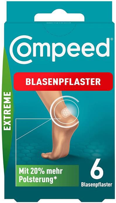 6er Pack Compeed Blasenpflaster Extreme Hydrokolloid Pflaster ab 6,25€ (statt 7€)