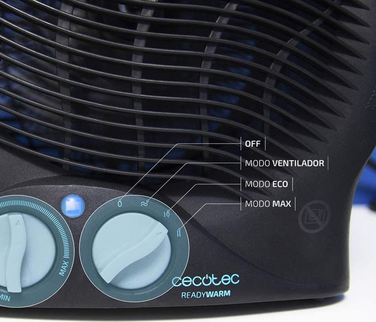 Cecotec Ready Warm 9500 Force Heizlüfter mit 2 Stufen Thermostat für 15,90€ (statt 31€)   Prime