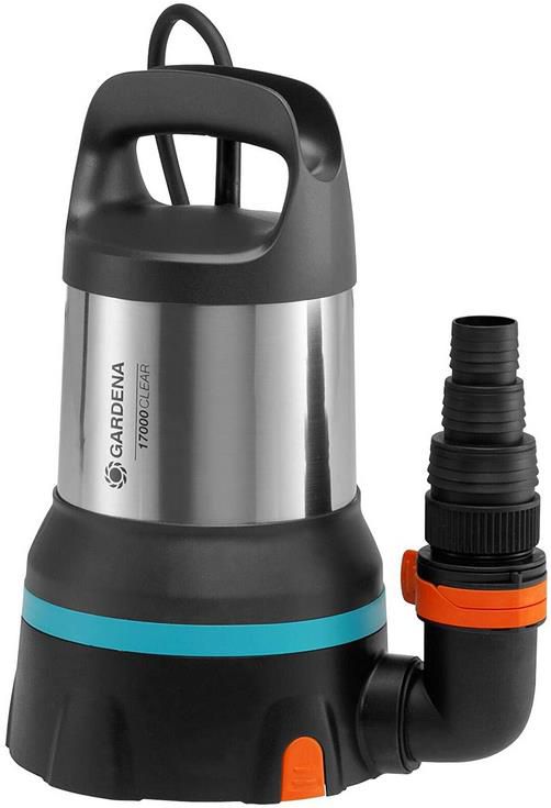 Gardena 17000 Aquasensor Klarwasser Tauchpumpe, 17.000 l/h, 750 W für 83,99€ (statt 106€)