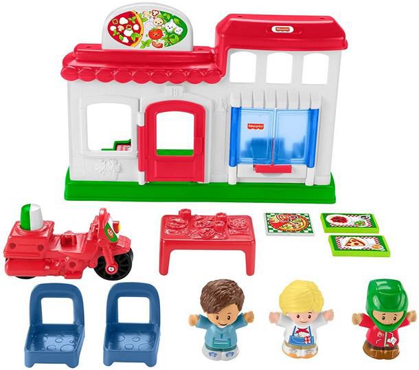 Fisher Price HBR79   Little People Pizzeria Spielset für 15€ (statt 19€)   Prime