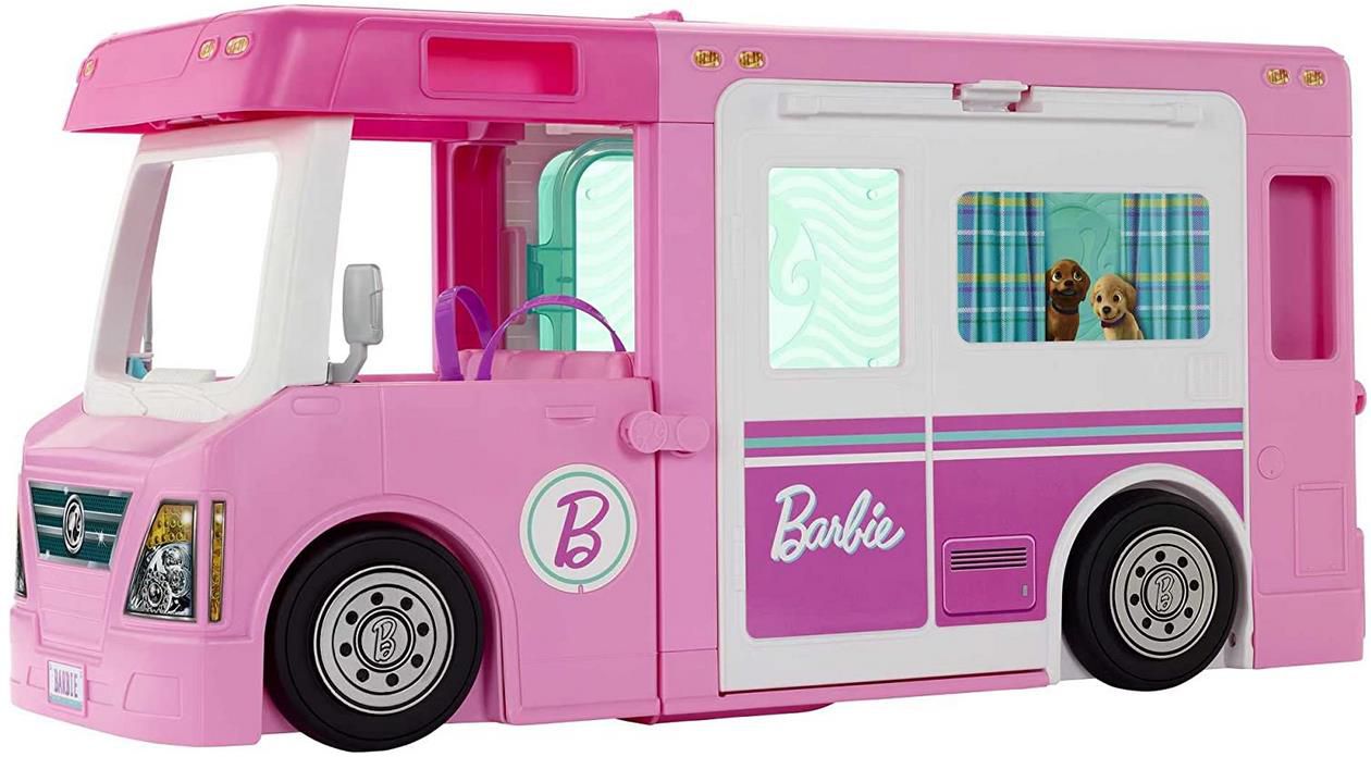 Barbie GHL93 3 in 1 Super Abenteuer Camper für 59,99€ (statt 75€)