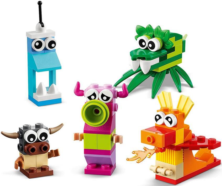 LEGO 11017 Classic Kreative Monster Kreativ Set für 7,49€ (statt 9,50€)