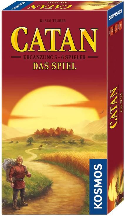 Kosmos 693428 Catan   Ergänzung für 5 6 Spieler, neue Edition für 7,59€ (statt 11€)   Prime