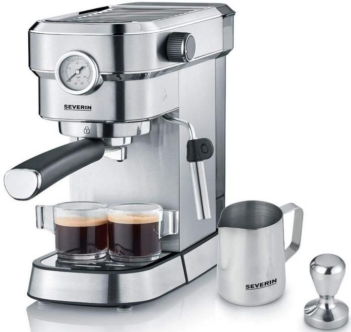 Severin KA 5995 Espresa Plus Siebträgermaschine inkl. Barista Starterset für 111,99€ (statt 134€)