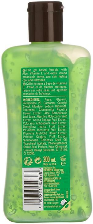 Hawaiian Tropic After Sun Cooling Aloe Vera Gel, 200 ml ab 4,16€ (statt 9€)   Prime Sparabo