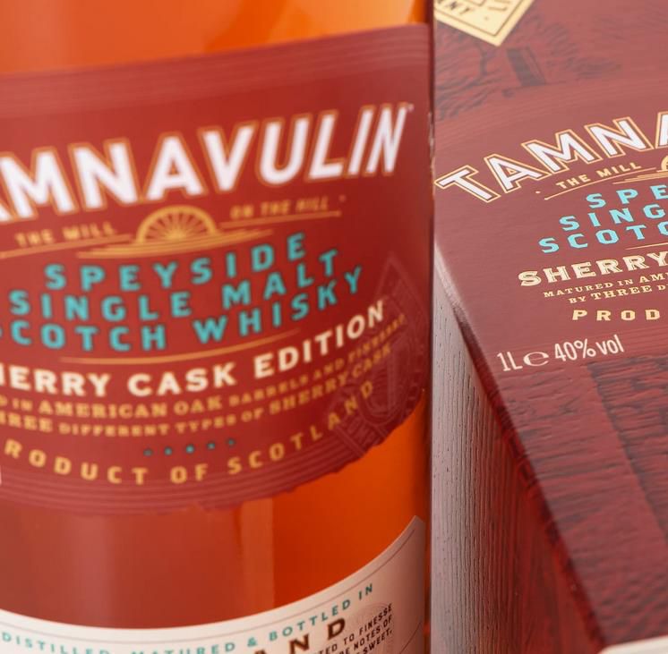 Tamnavulin Speyside Sherry Cask Edition Whisky, 0.75l, 40% Vol. für 20,99€ (statt 26€)