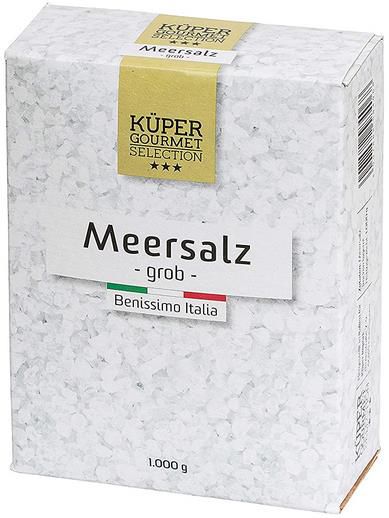 1Kg Küper Selection Grobes Meersalz für 1,29€