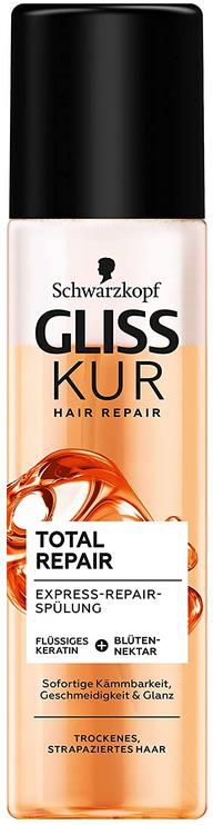 4x Gliss Kur Total Repair Express Repair Spülung, 200 ml ab 6,56€ (statt 9€)   Prime Sparabo