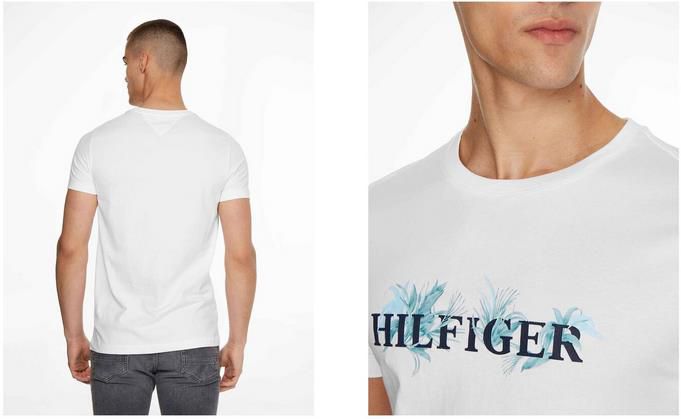 Tommy Hilfiger Palm Floral Herren T Shirt für 27,14€ (statt 38€)