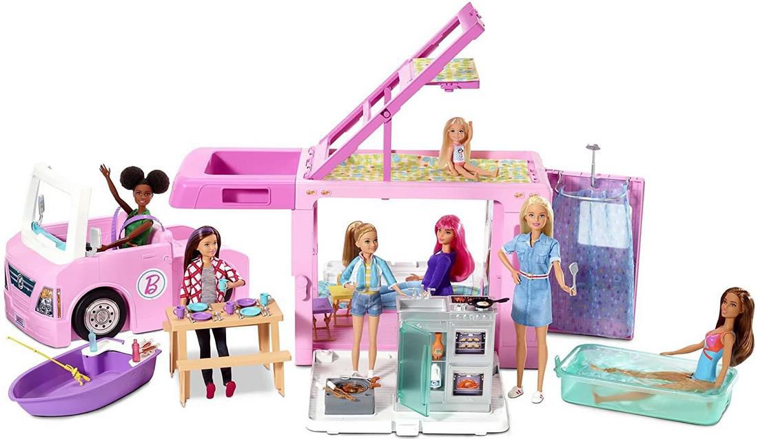 Barbie GHL93 3 in 1 Super Abenteuer Camper für 59,99€ (statt 75€)