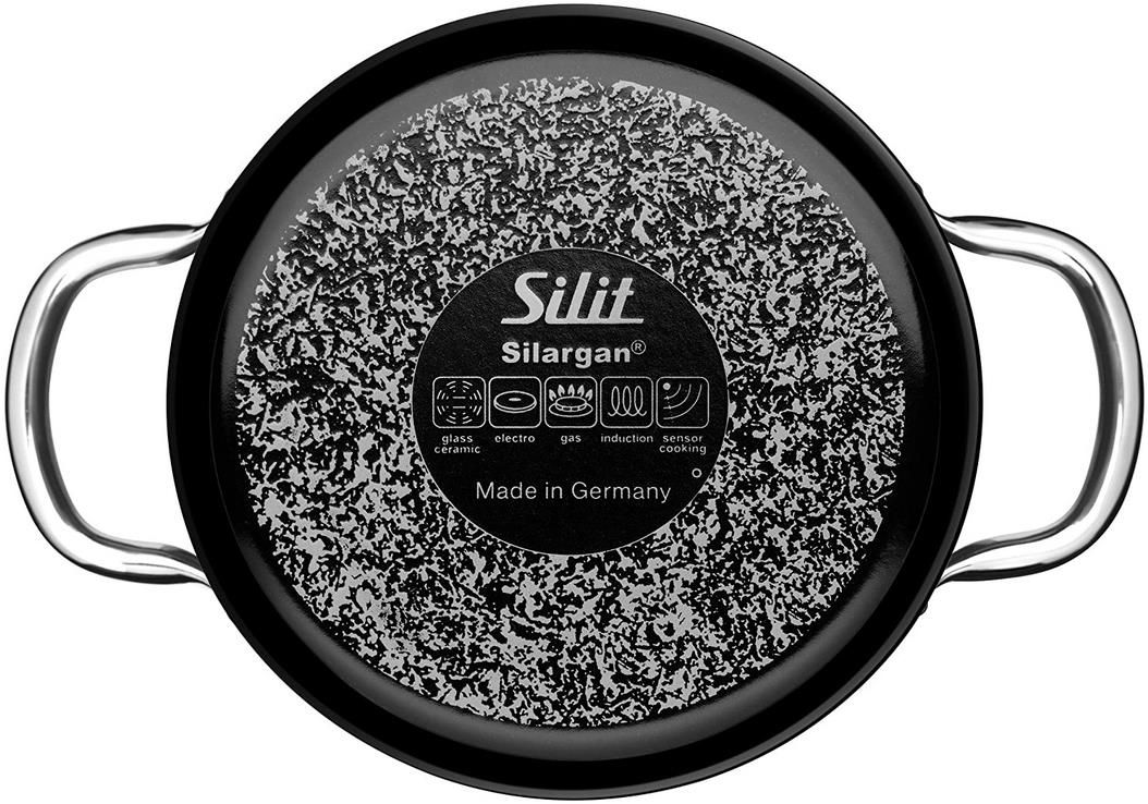 Silit Passion Black Topfset mit Glasdeckel, 4 teilig für 299€ (statt 399€)