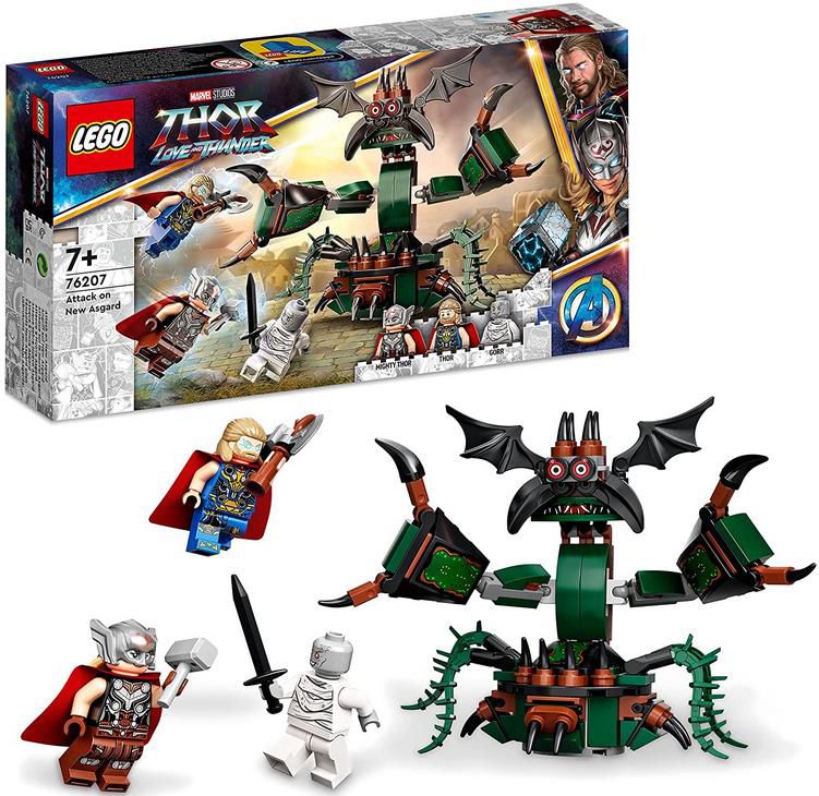 LEGO 76207 Marvel Thor: Love & Thunder   Angriff auf New Asgard für 12,45€ (statt 15€)