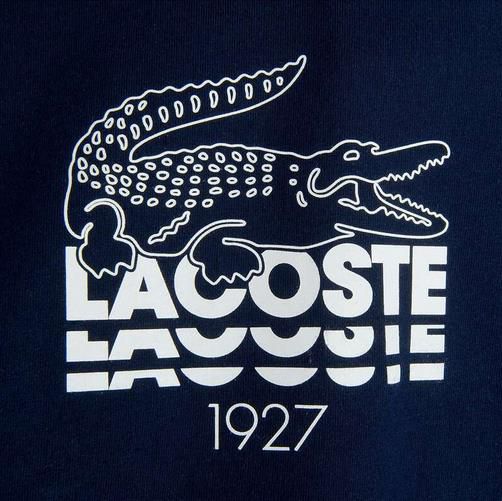 Lacoste Herren T Shirt in Navy für 37,10€ (statt 49€)   M + L
