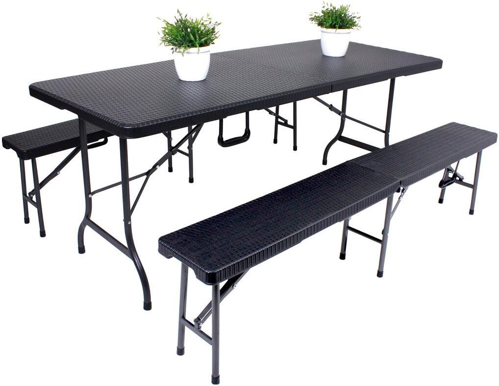 Harms Garden Pleasure Ventana Tisch Set, 3 teilig für 149,99€ (statt 165€)