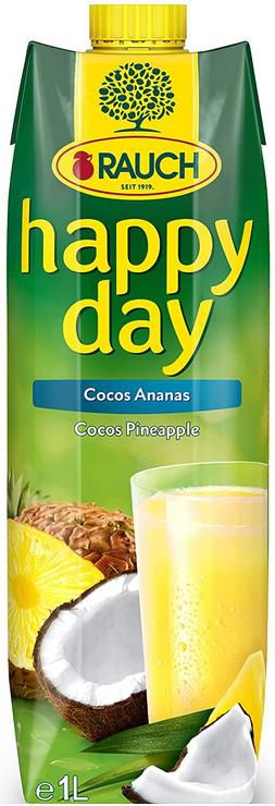 6er Pack Rauch Happy Day Cocos Ananas, 6 x 1 l ab 7,51€ (statt 11€)   Prime Sparabo