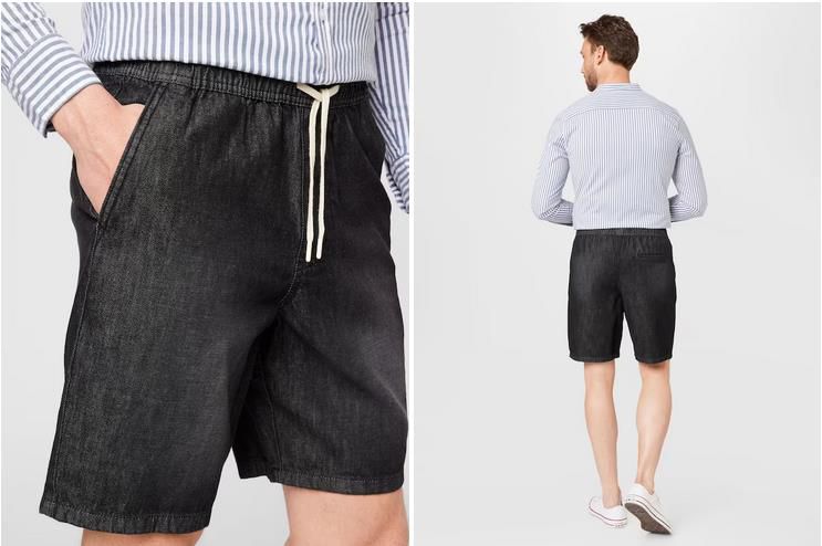 Hollister Herren Shorts in Nachtblau für 34,90€ (statt 44€)