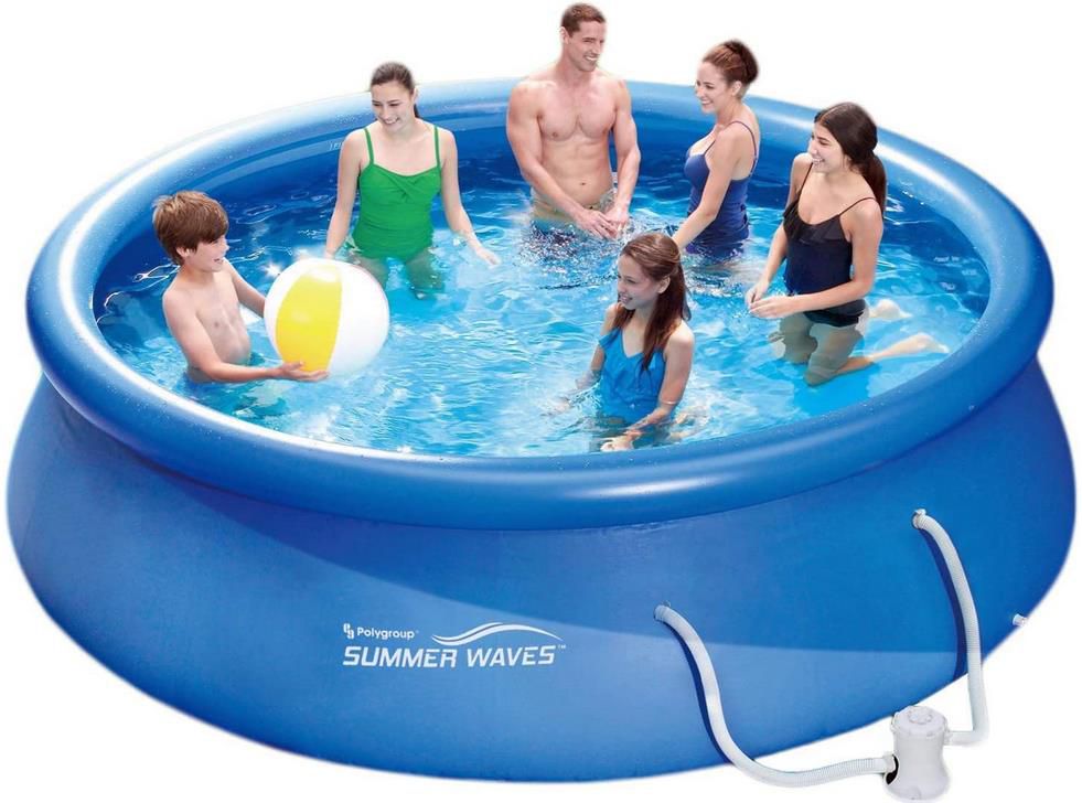 Summer Waves Fast Set Quick Up Pool mit Filterpumpe, 366 x 91cm für 129,95€ (statt 200€)